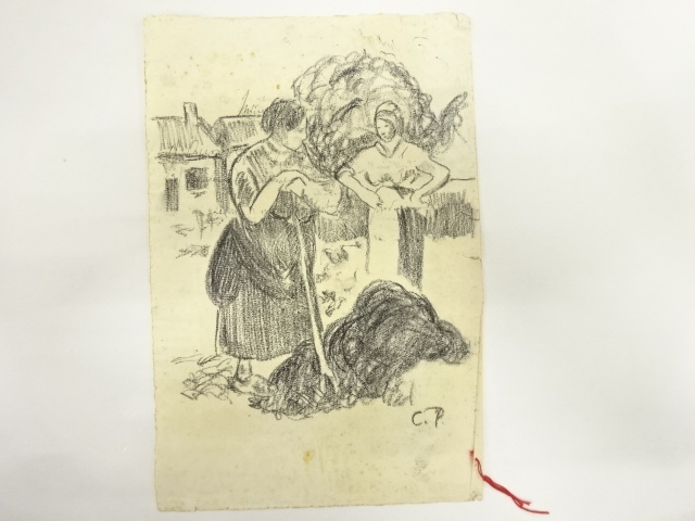 Camille Pissarro (1830-1903) / DRAWING 